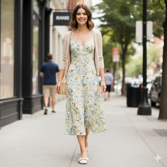Gabriella Rocha Cream Faux Patent Leather Bow Detail True Baker Flats Size 7.5W - Picture 8 of 10